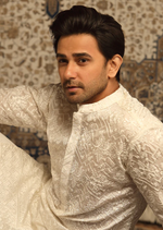 White Embroidery Kurta pajama